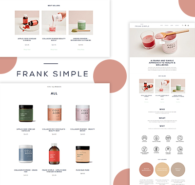 Frank Simple Portfolio